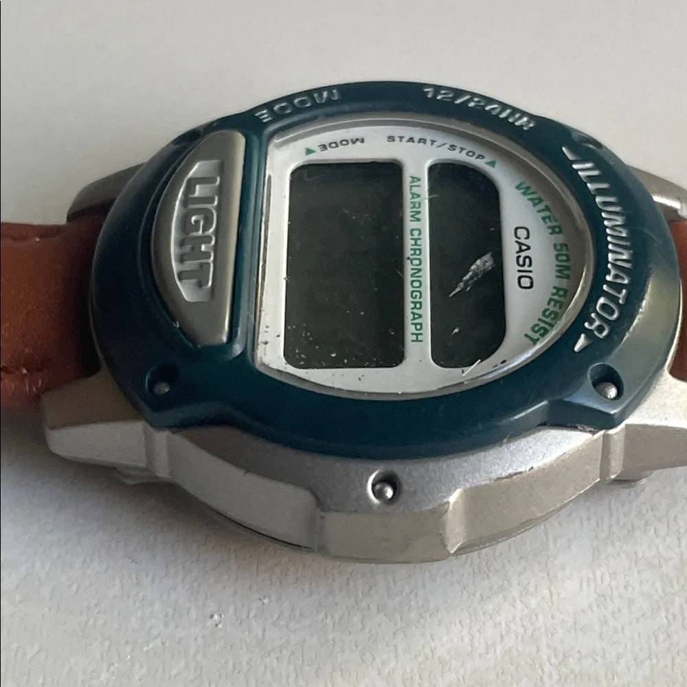 Casio LW-22H Illuminator Watch with brown Strap